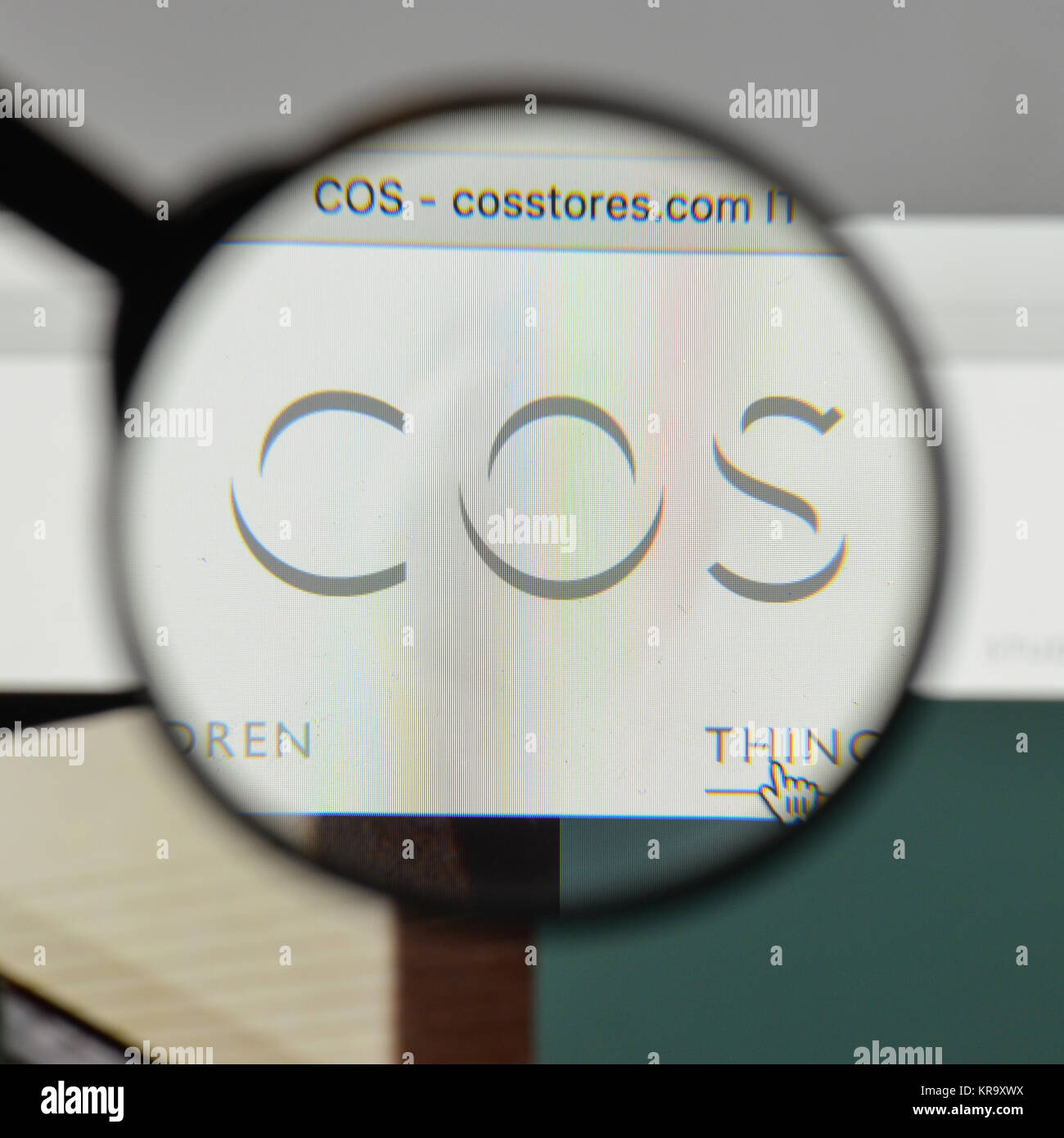 Cos logo hi-res stock photography and images - Alamy