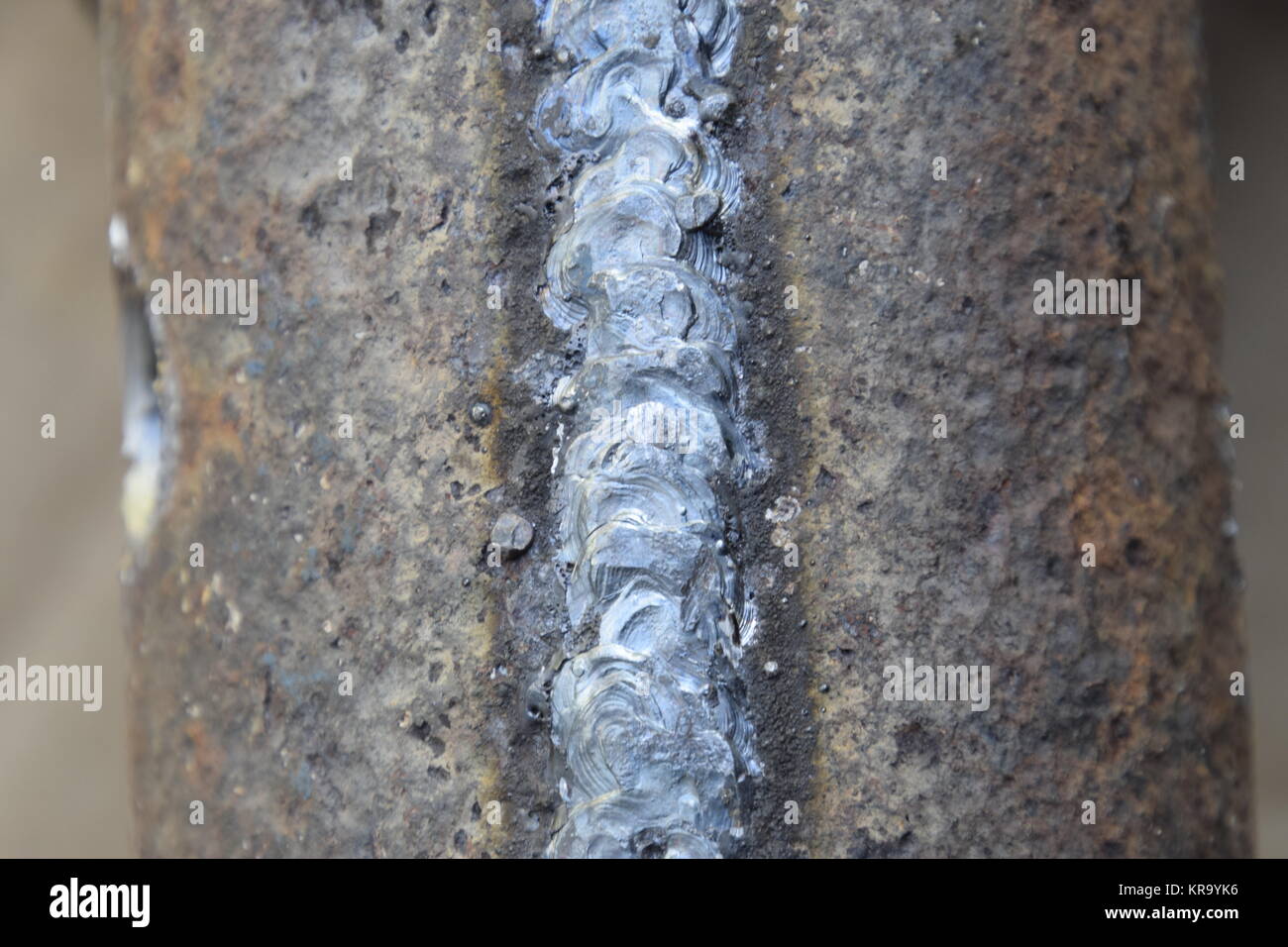 Welding parts racks rods by electric welding Stock Photo Alamy