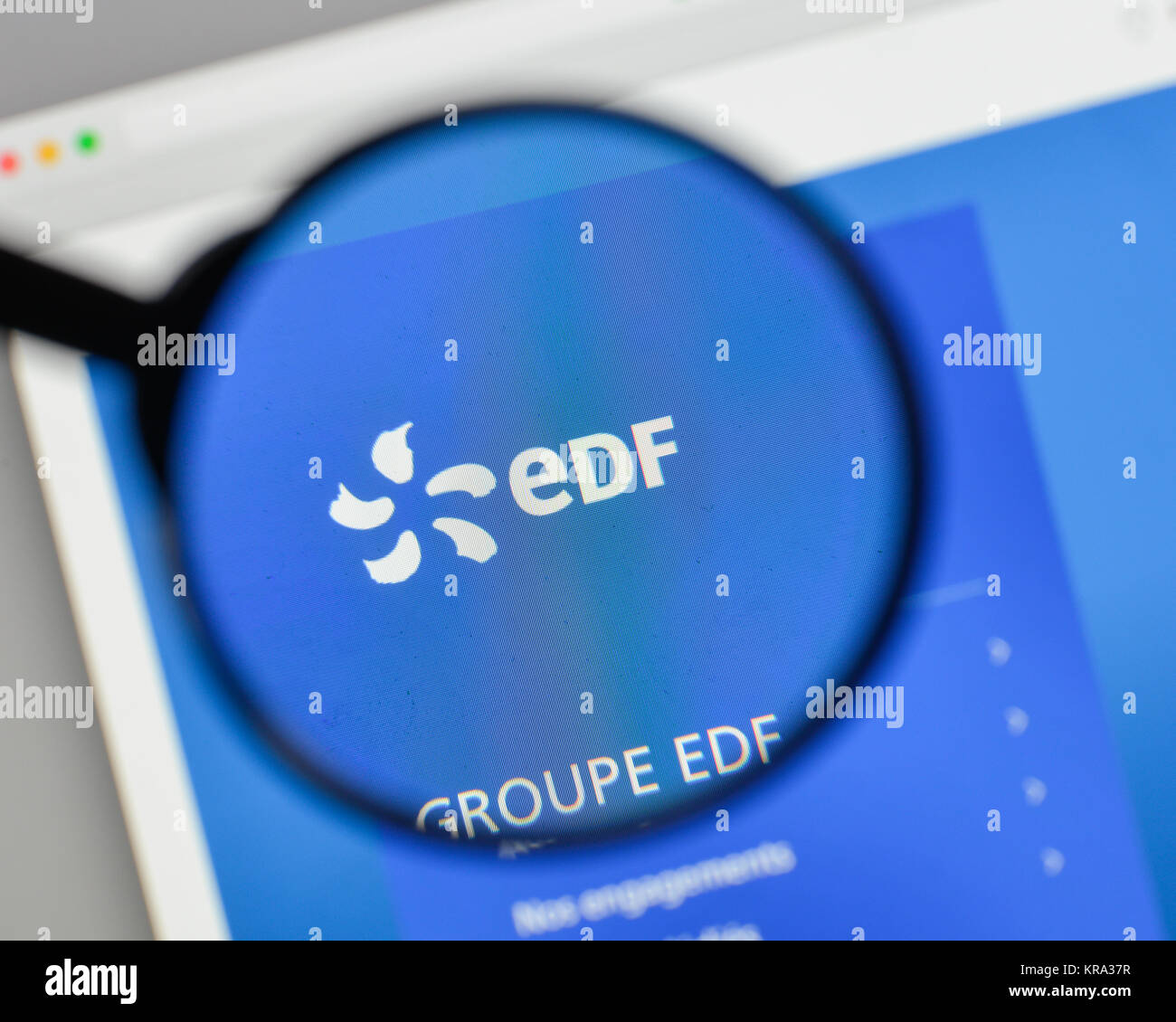 Electricite de france logo hi-res stock photography and images - Alamy