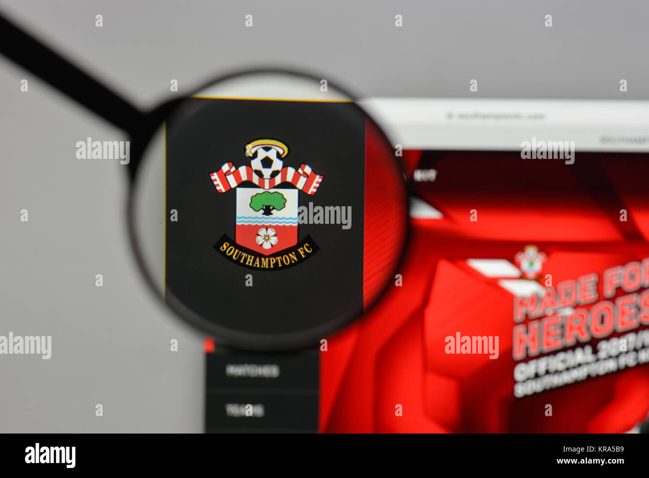 Écusson Southampton FC Vintage – 1970 – BAB – Bordure Dorée – Inutilisé