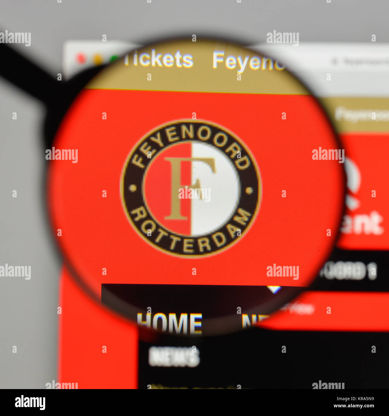 Feyenoord Rotterdam Logo High Resolution Stock Photography And Images Alamy