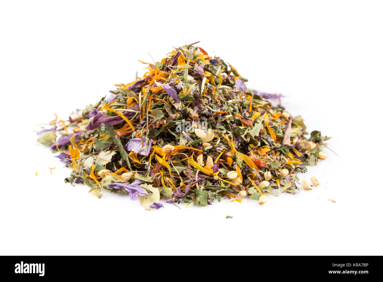 Dried herbal tea leaves Stock Photo Alamy