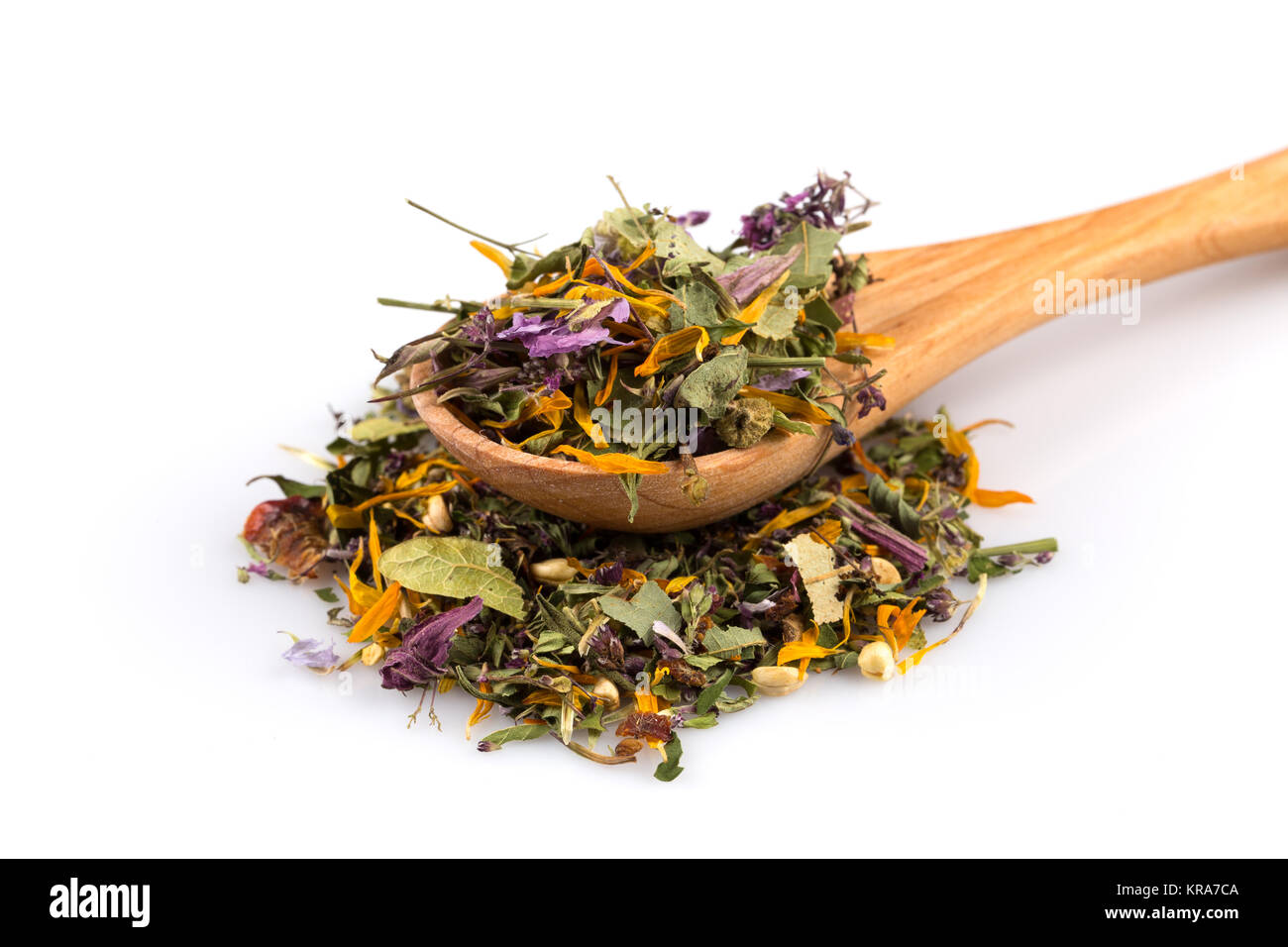 Dried herbal tea leaves Stock Photo Alamy
