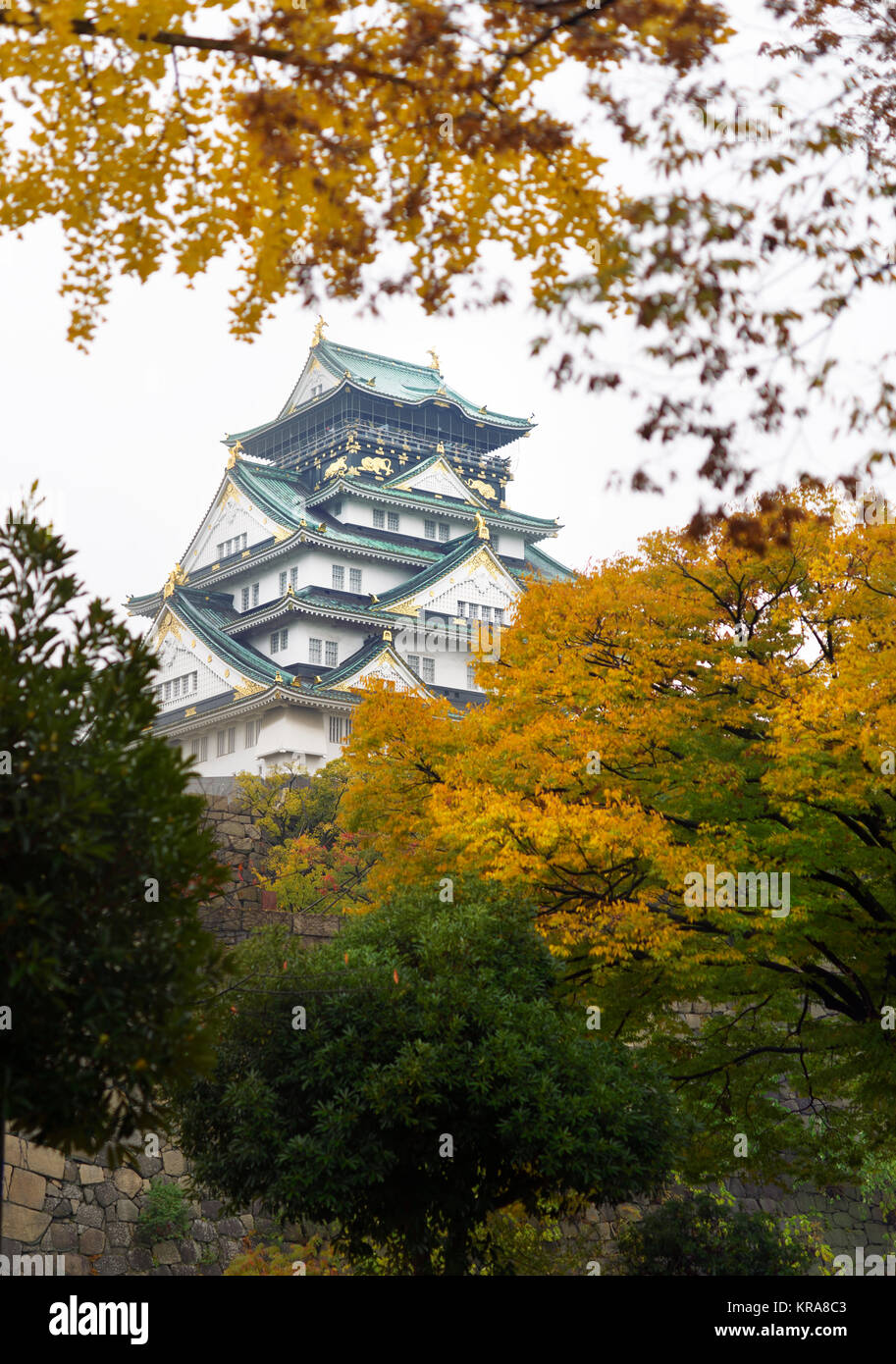 Autumn In Osaka Castle Hi-res Stock Photography And Images - Alamy