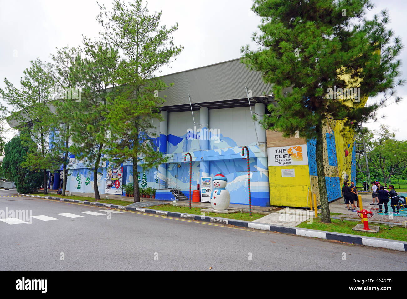 View of Snow City, an indoor snow centre located within the Science Centre in Jurong East