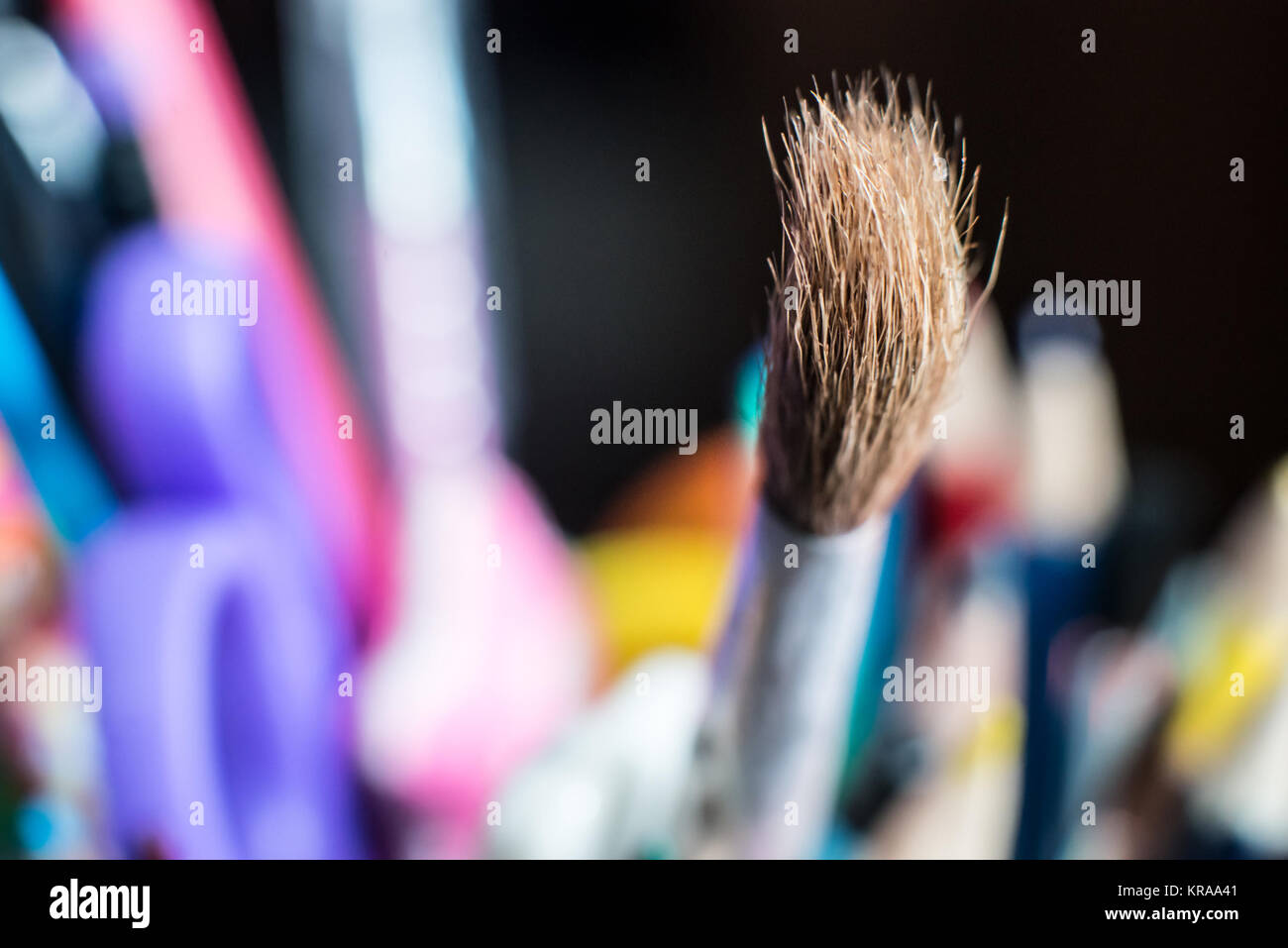 Close up art supplies hi-res stock photography and images - Alamy