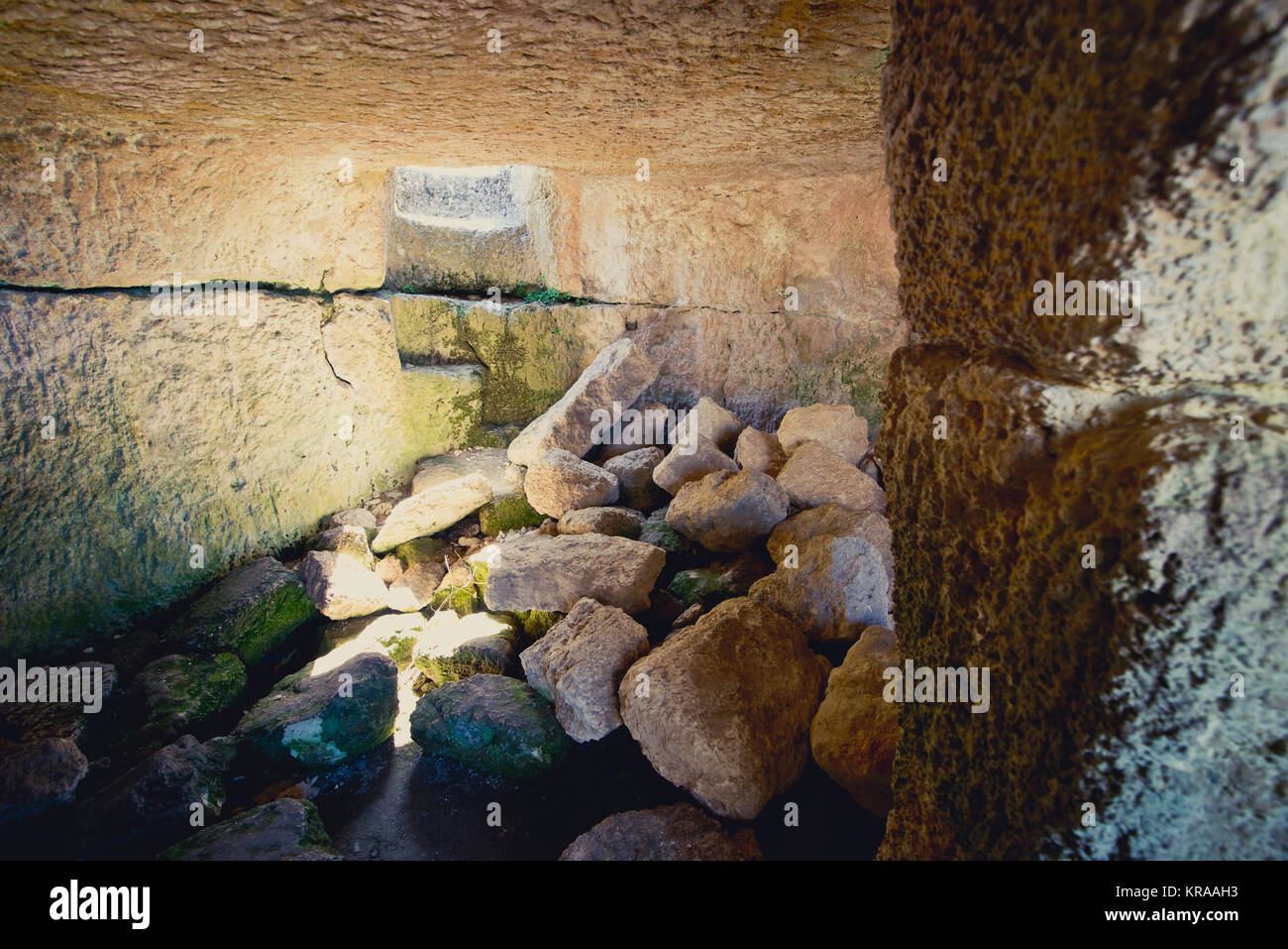 interior of the cave Stock Photo - Alamy
