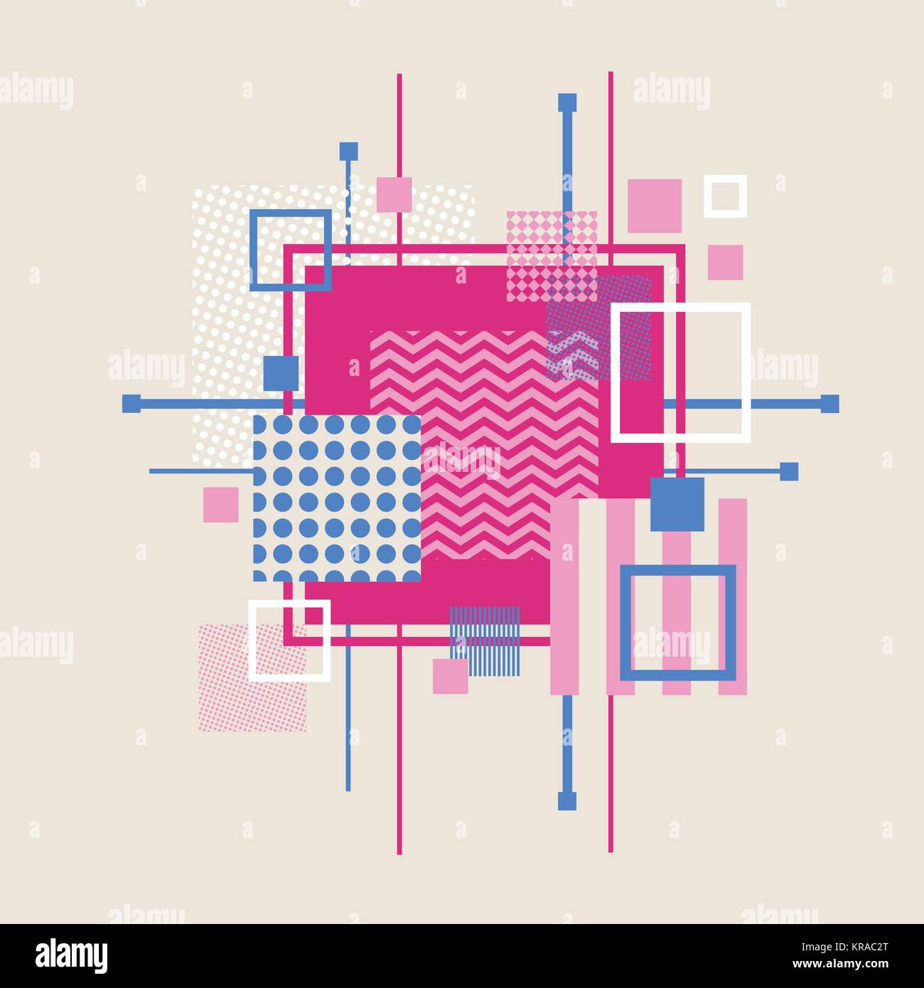 Abstract Geometrical Background With Template Geometric Elements Stock ...