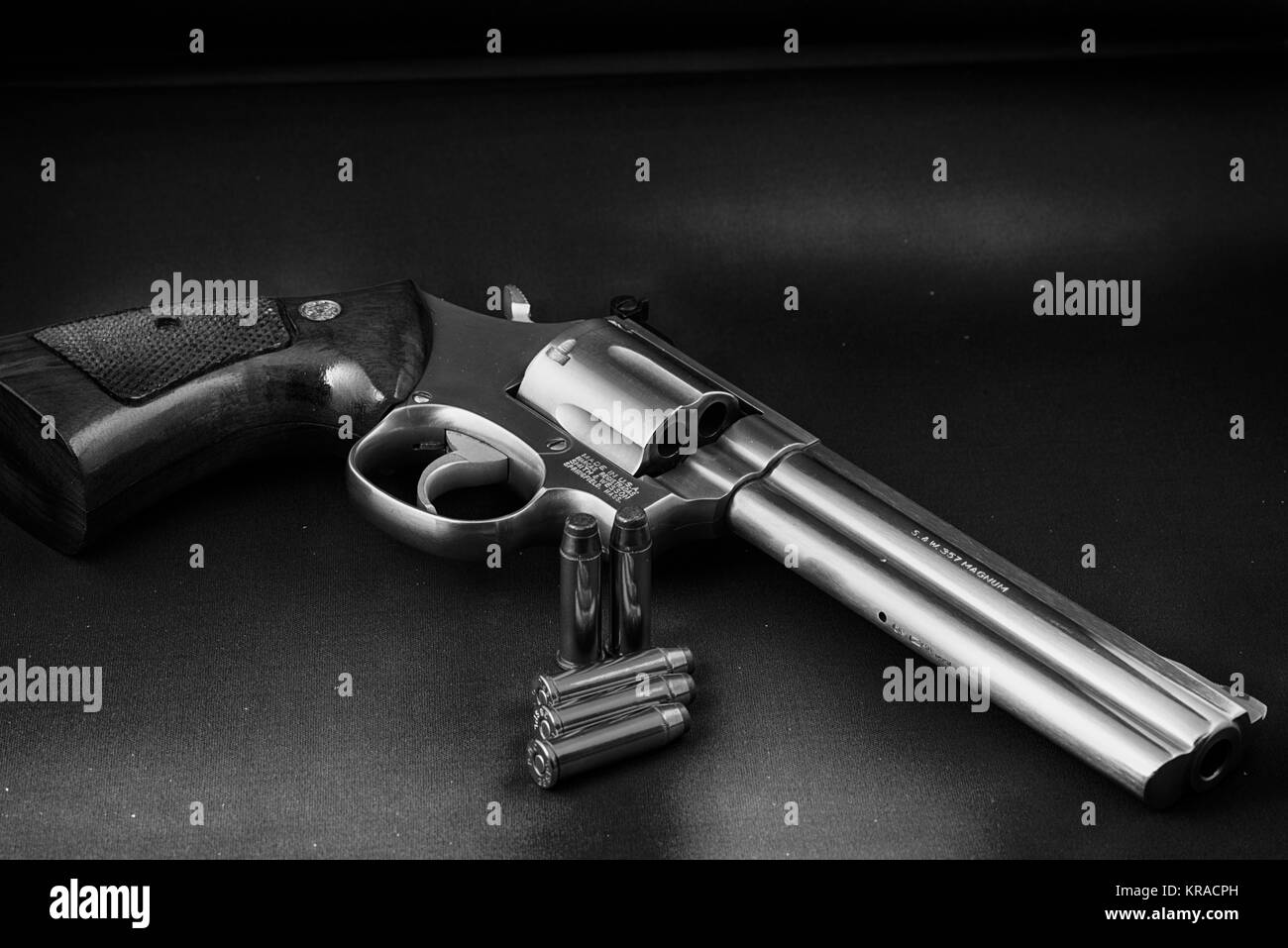 smith & wesson. 357 magnum revolver Stock Photo