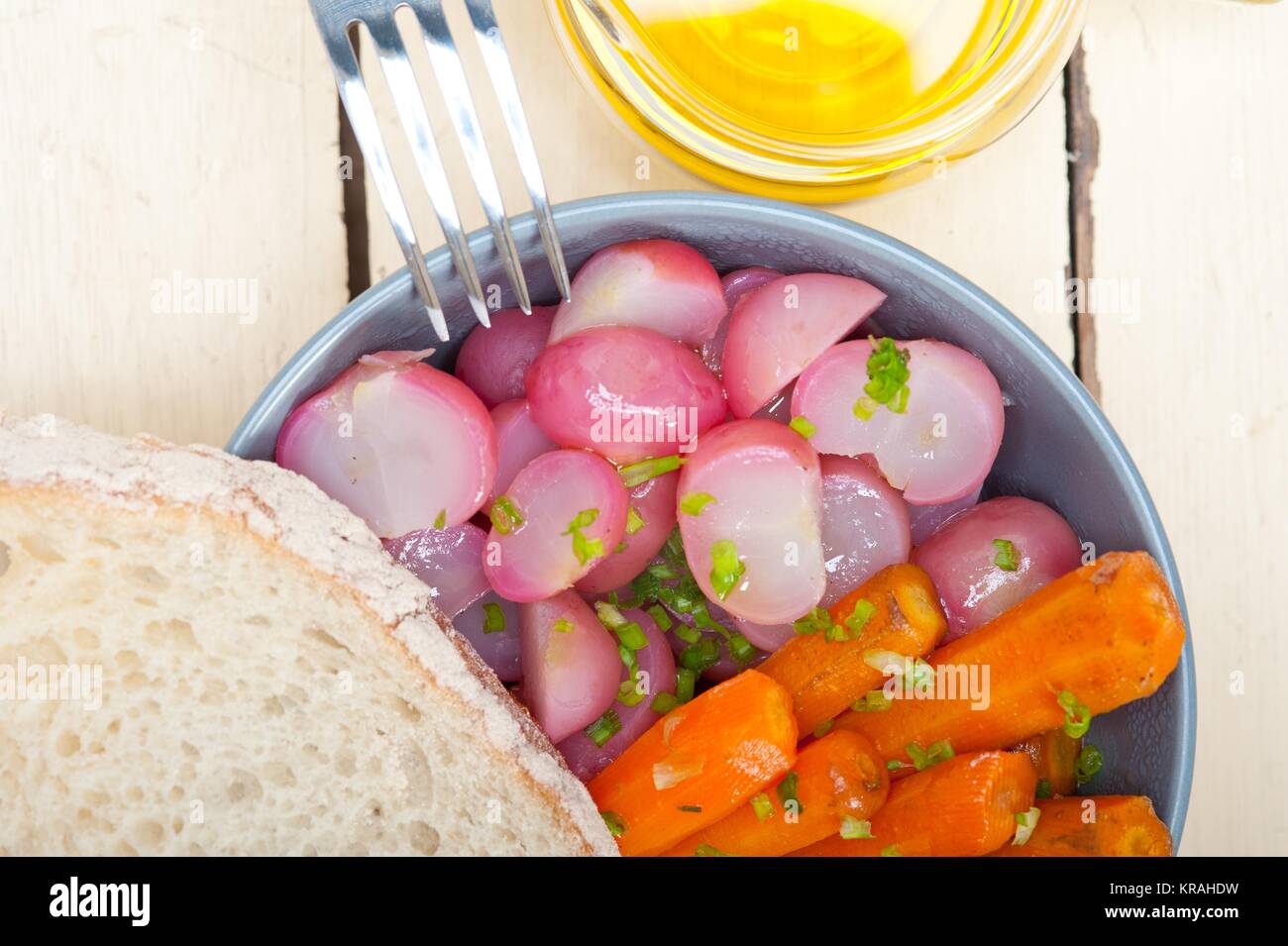 steamed root vegetable on a bowl Stock Photo - Alamy