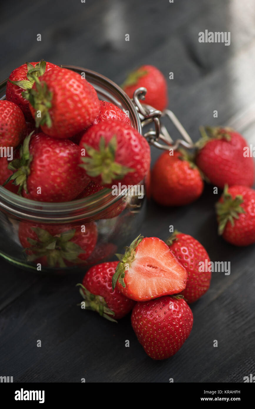 Fresh ripe strawberry Stock Photo - Alamy