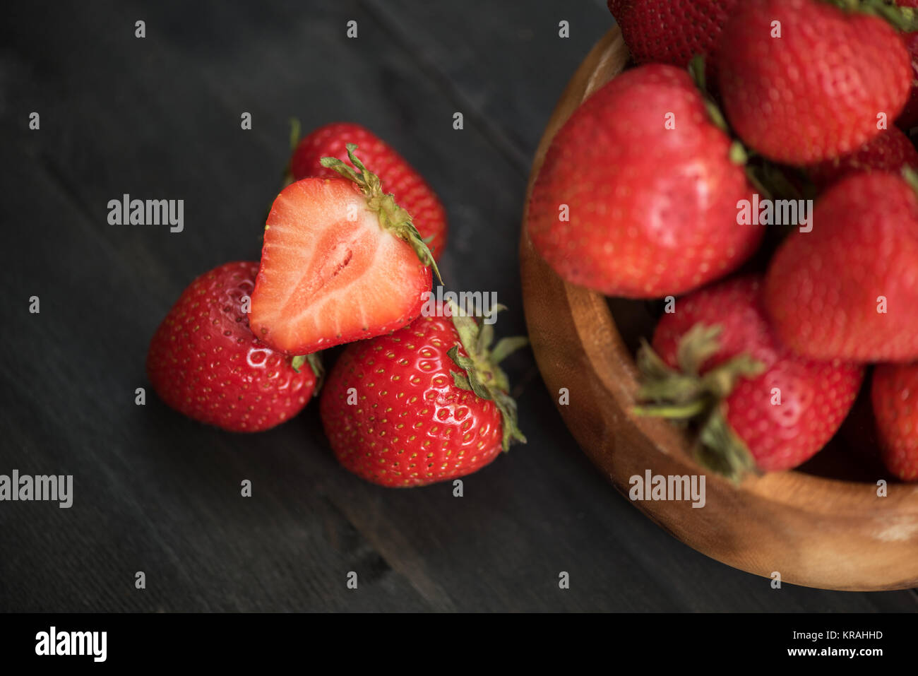 Fresh ripe strawberry Stock Photo - Alamy