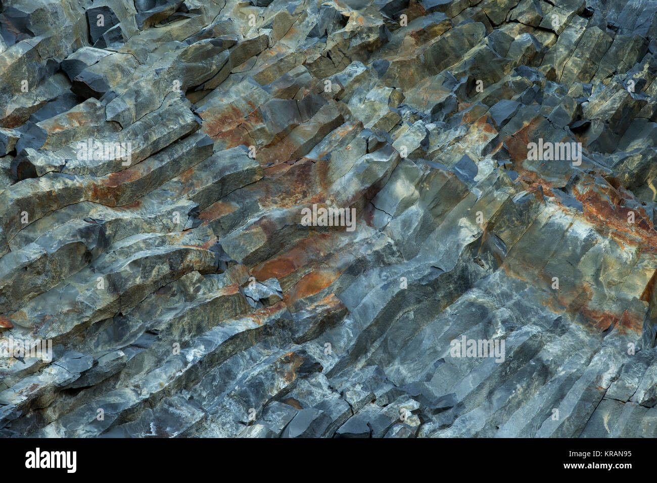 basalt wall close up as background Stock Photo - Alamy
