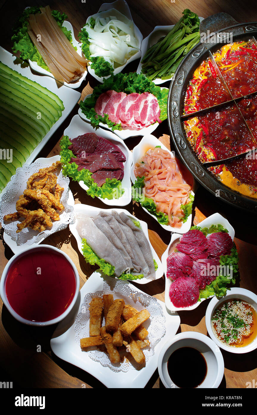 Hot Pot of Chongqing,China Stock Photo Alamy