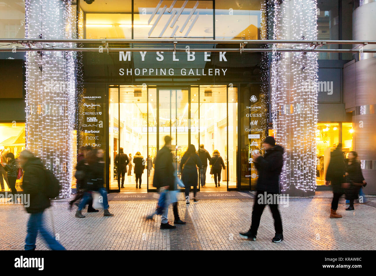 Myslbek Shopping High Resolution Stock Photography and Images - Alamy