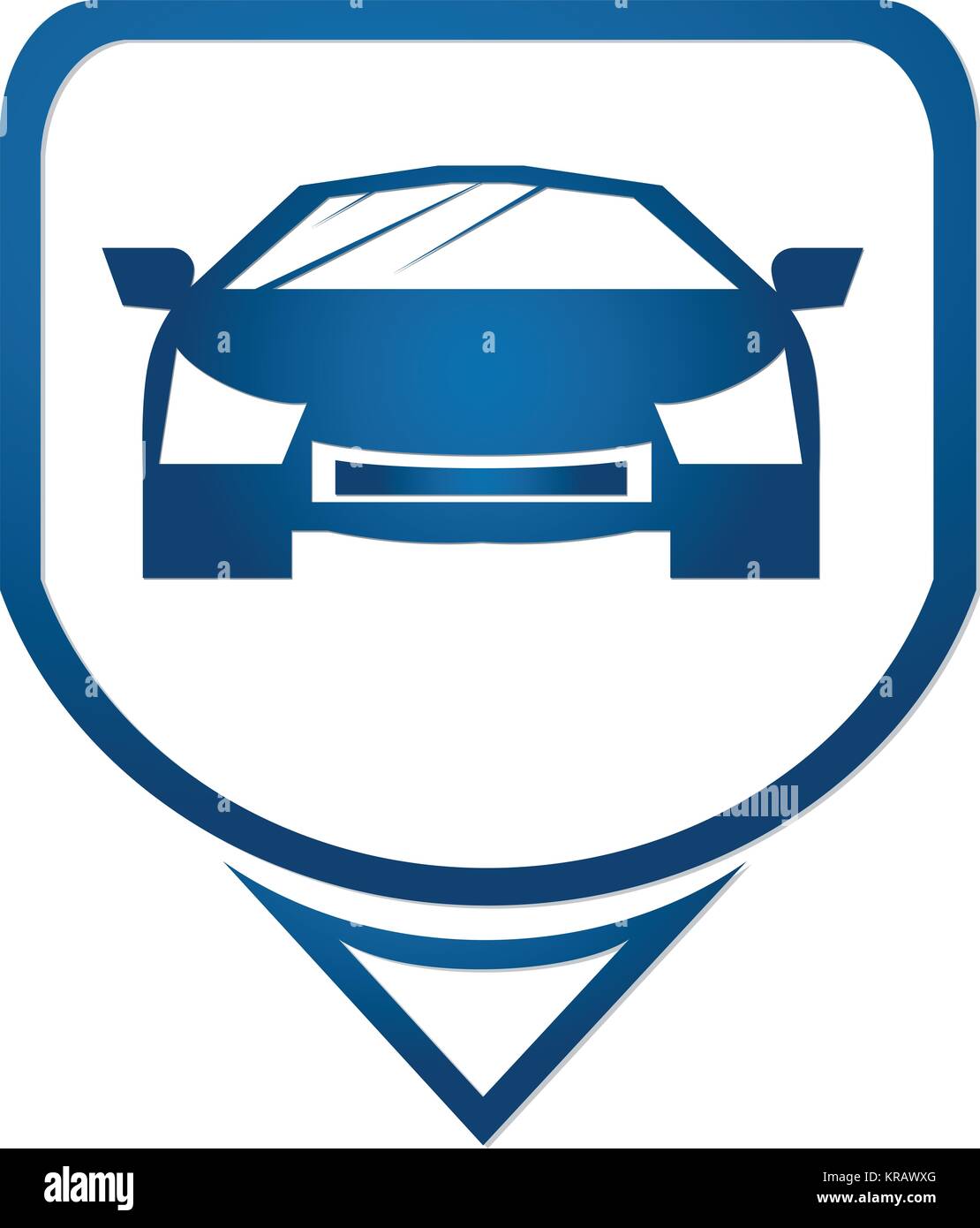 fast car icon symbols Stock Photo