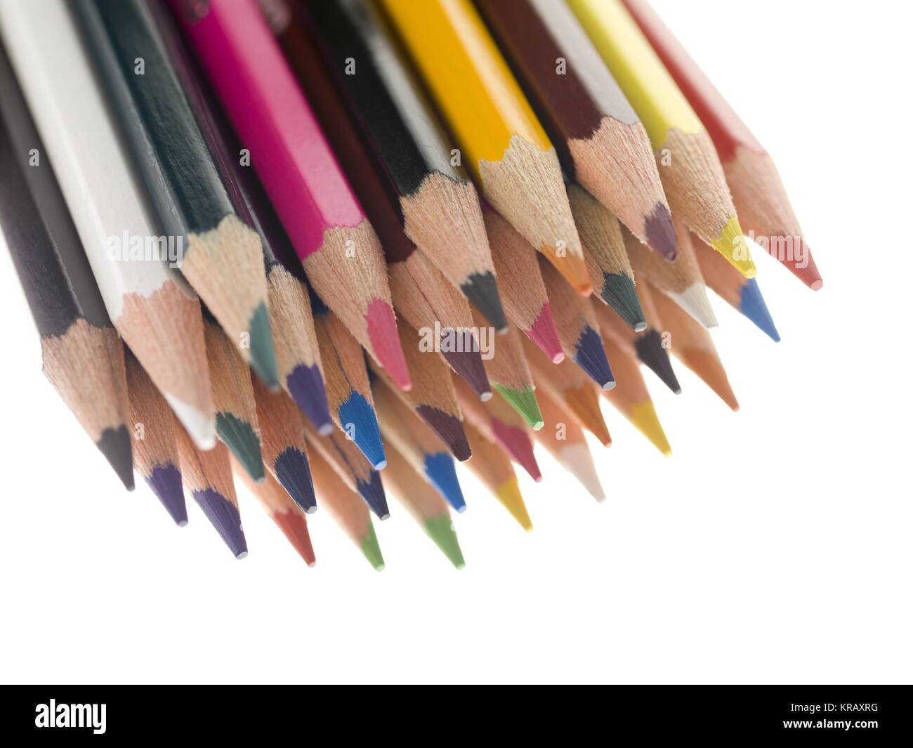 Sort Color Pencils assortment of a color pencil Stock Photo - Alamy