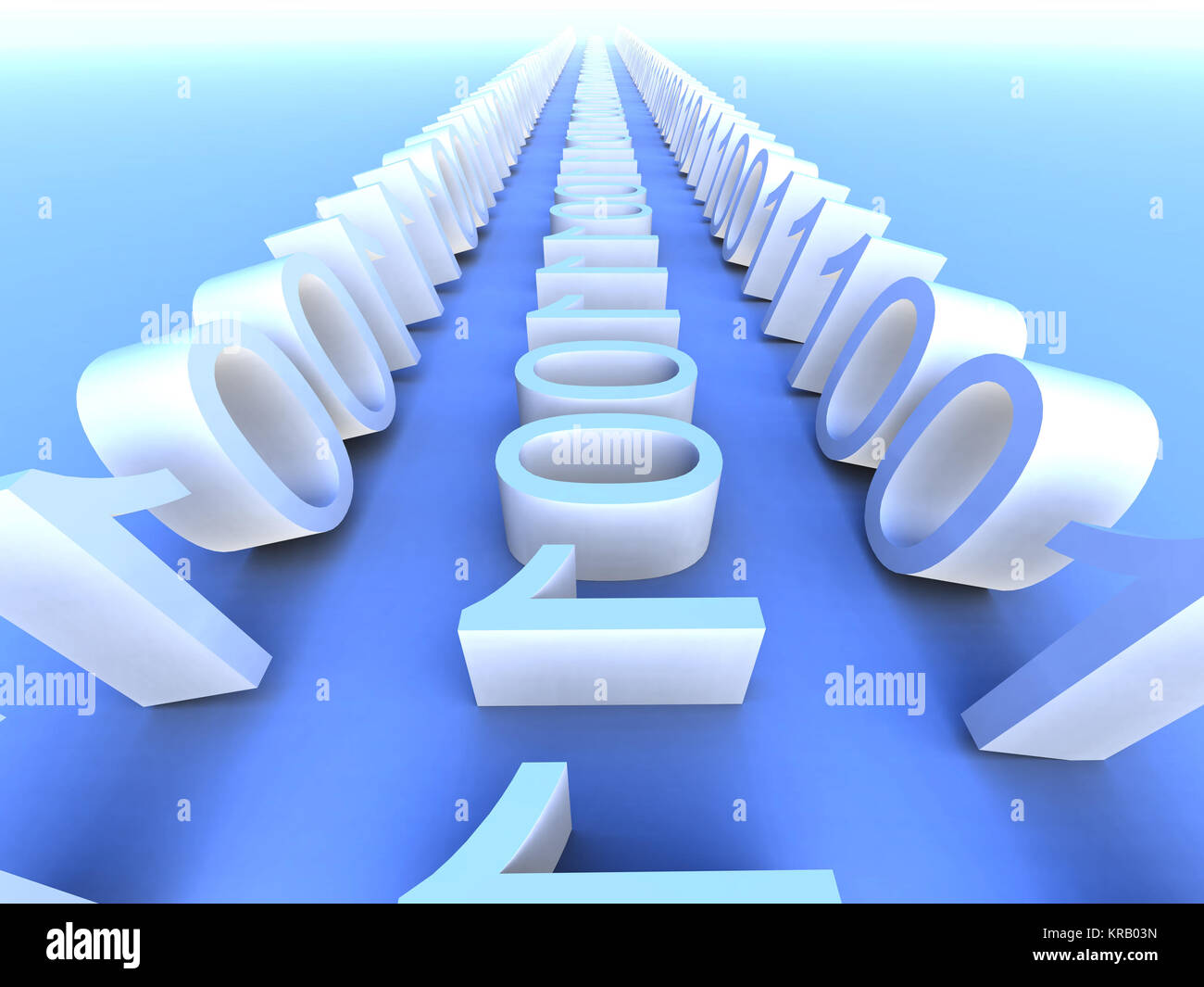 Streaming binary code 3d hi-res stock photography and images - Alamy