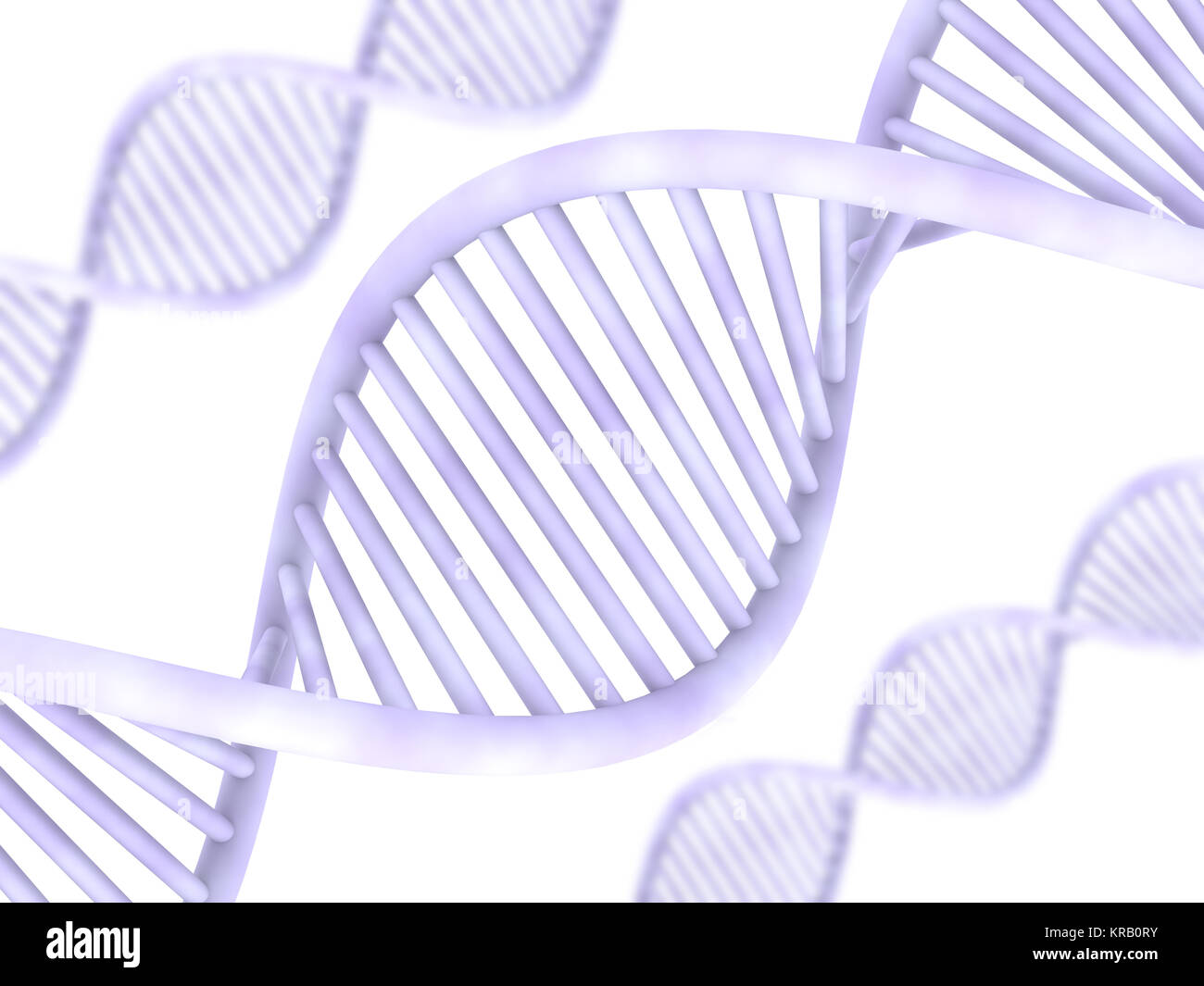 3D rendered double Helix / DNA Stock Photo - Alamy