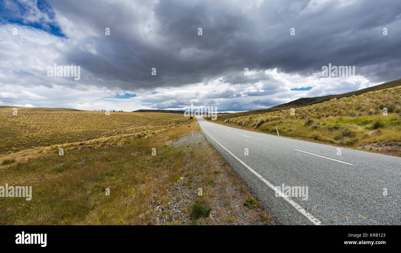 South Island View of New Zealand Stock Photo - Alamy