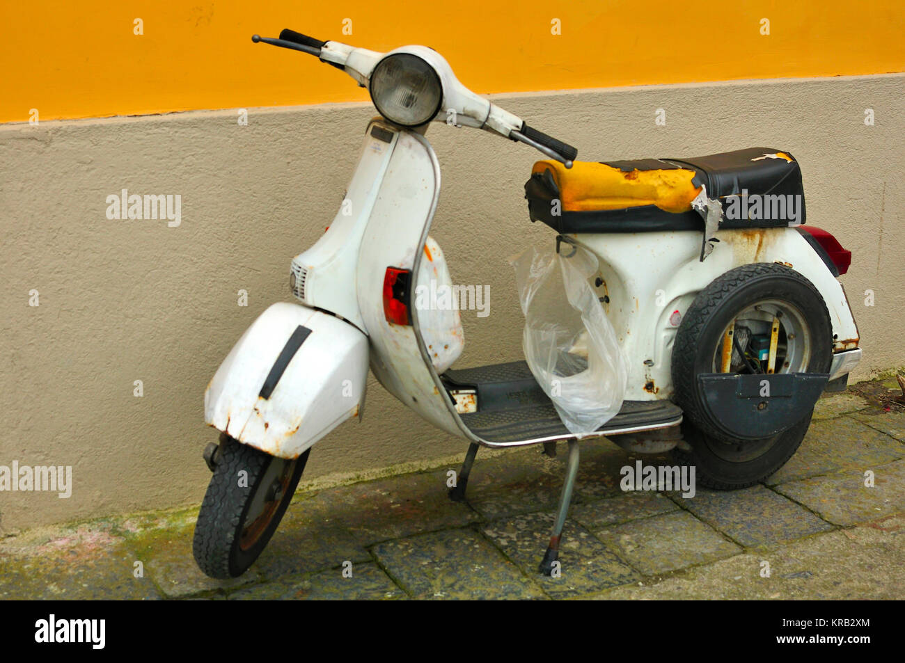 Scooter in Sorrento, Italy Stock Photo Alamy