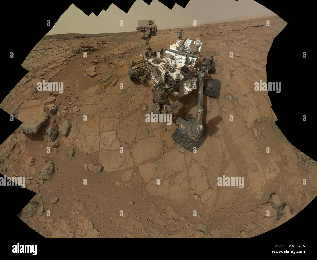Mars Rover Portrait Curiosity mars rover self portrait hi-res stock photography and images ...