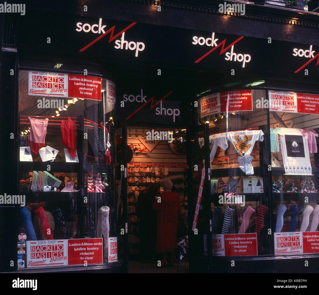 Sock shop hi-res stock photography and images - Alamy