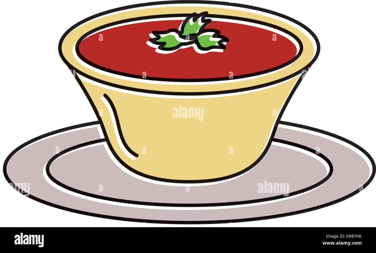 tomato sauce in dish Stock Vector Image & Art - Alamy