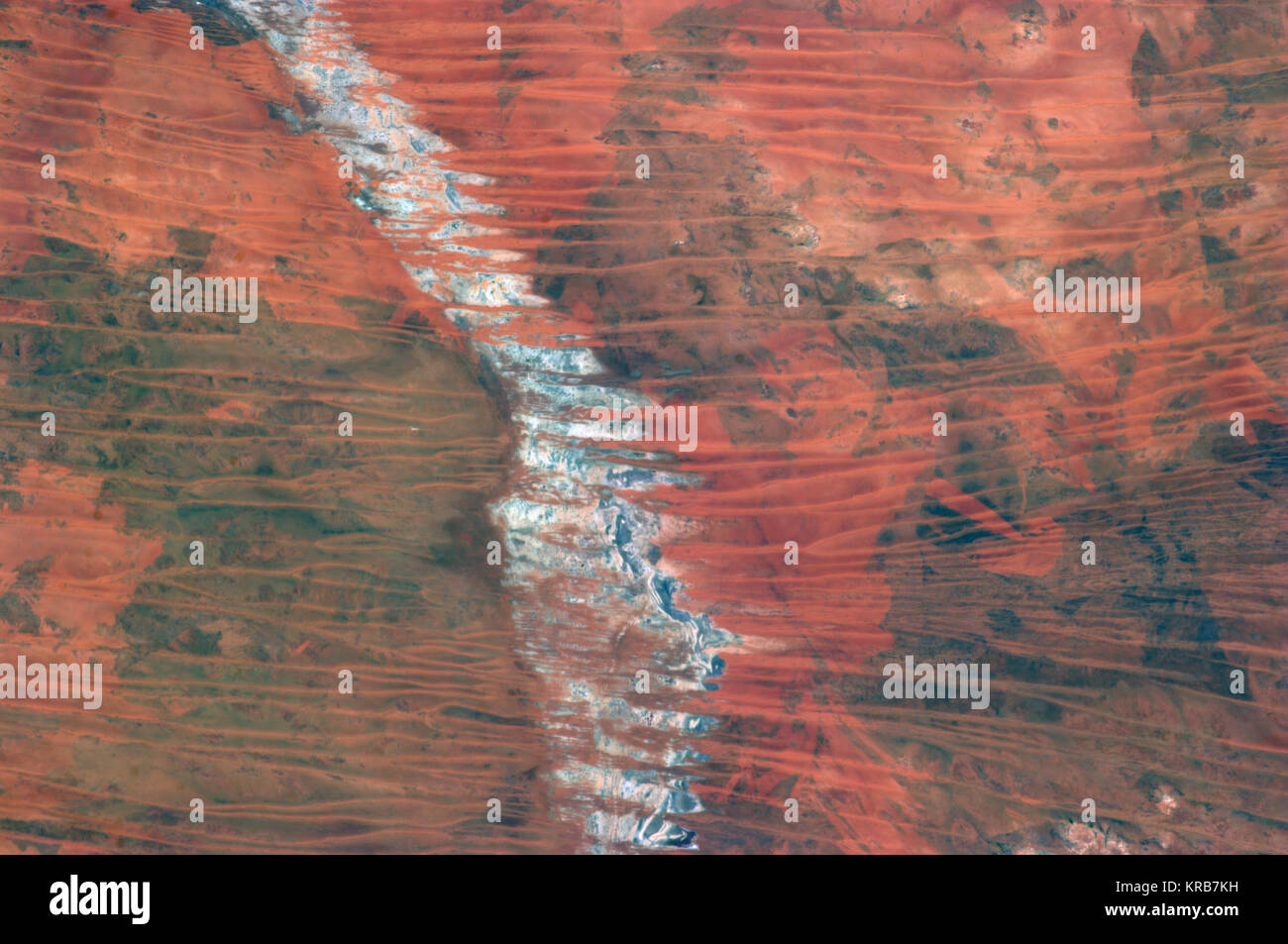 ISS-35 Great Sandy Desert northwestern Australia Stock Photo