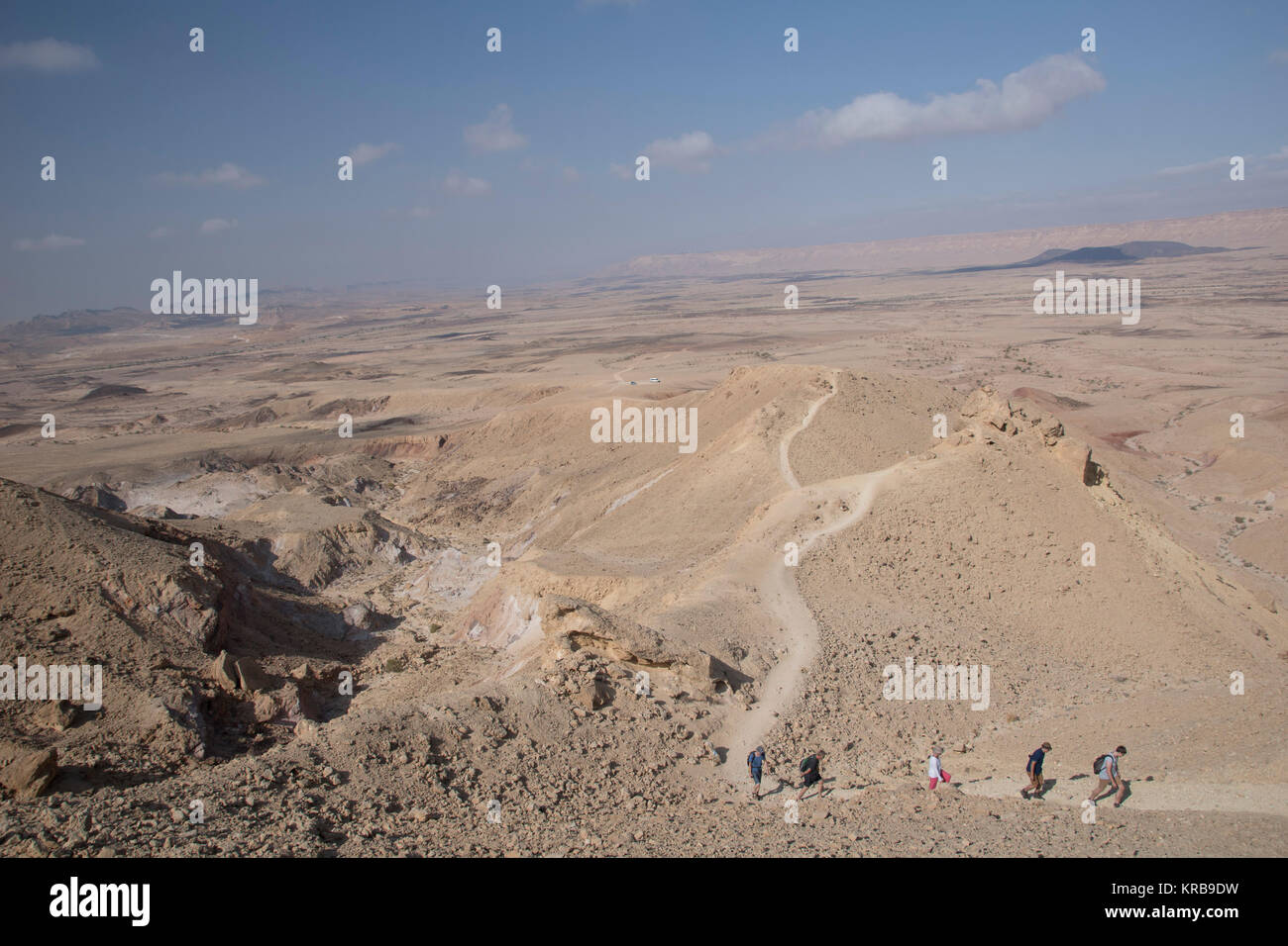 Mount ramon desert trail hi-res stock photography and images - Alamy