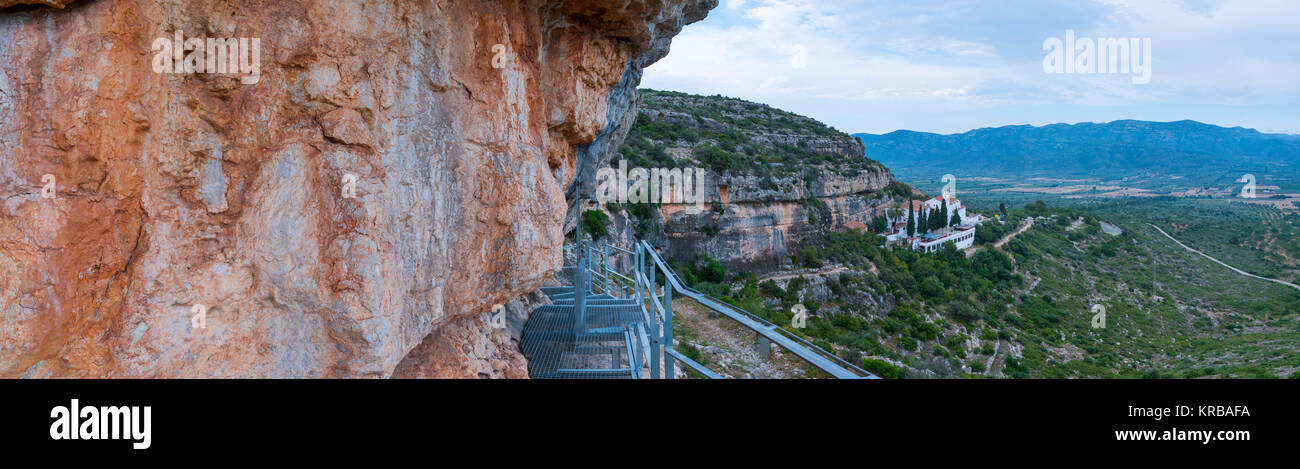 Ermita de la Pietat, The Abrics de l'Ermita Rock Art, Ulldecona Village ...