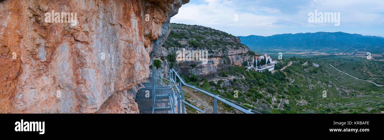 Ermita de la Pietat, The Abrics de l'Ermita Rock Art, Ulldecona Village ...