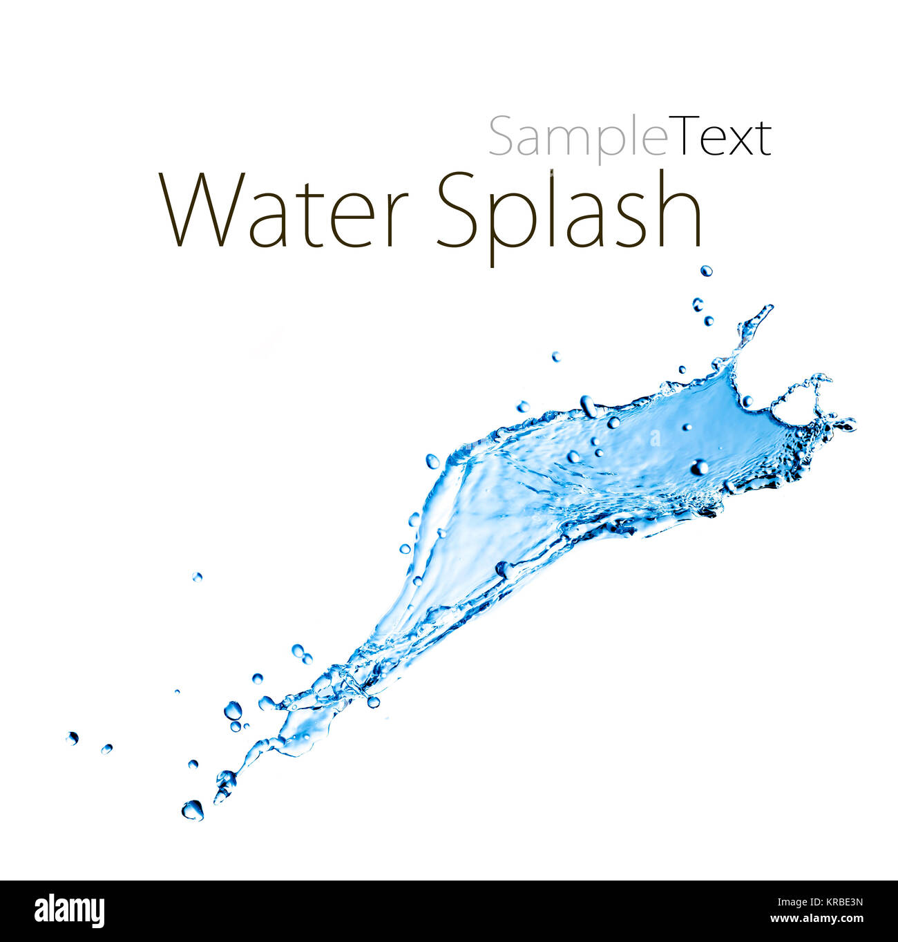 Clean water sample Cut Out Stock Images & Pictures - Alamy
