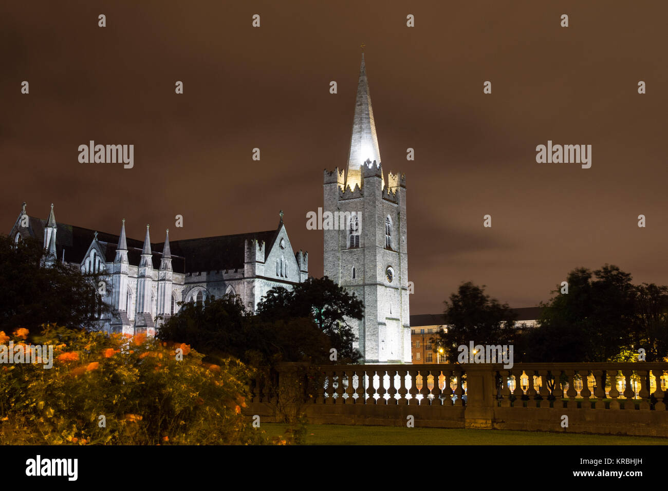 Dublin, Ireland - September 8, 2016: The exterior of Dublin's Roman ...