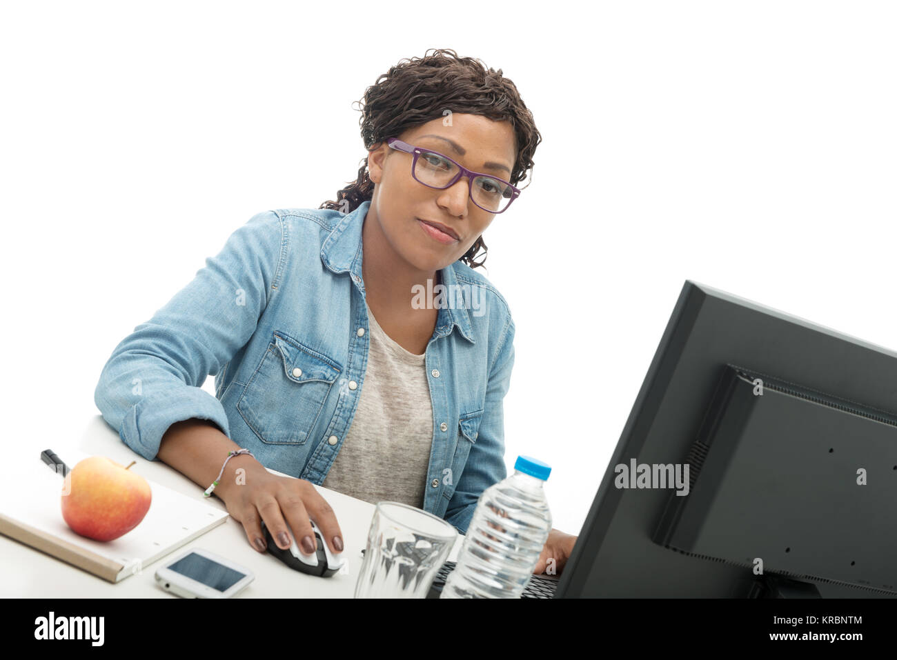 portrait of an african american businesswoman Stock Photo - Alamy
