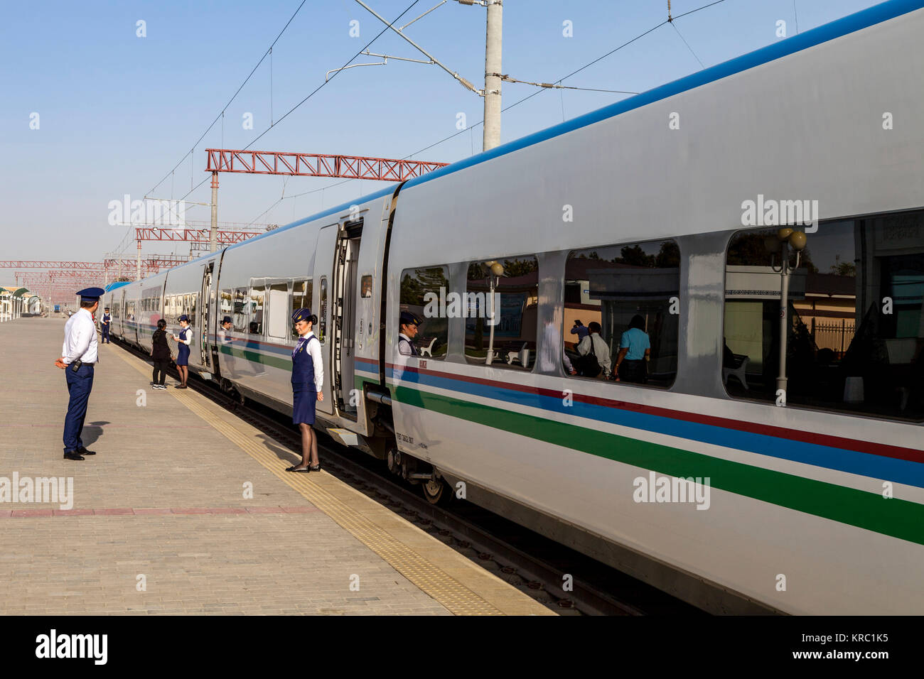 Afrosiyob high speed train hi-res stock photography and images - Alamy