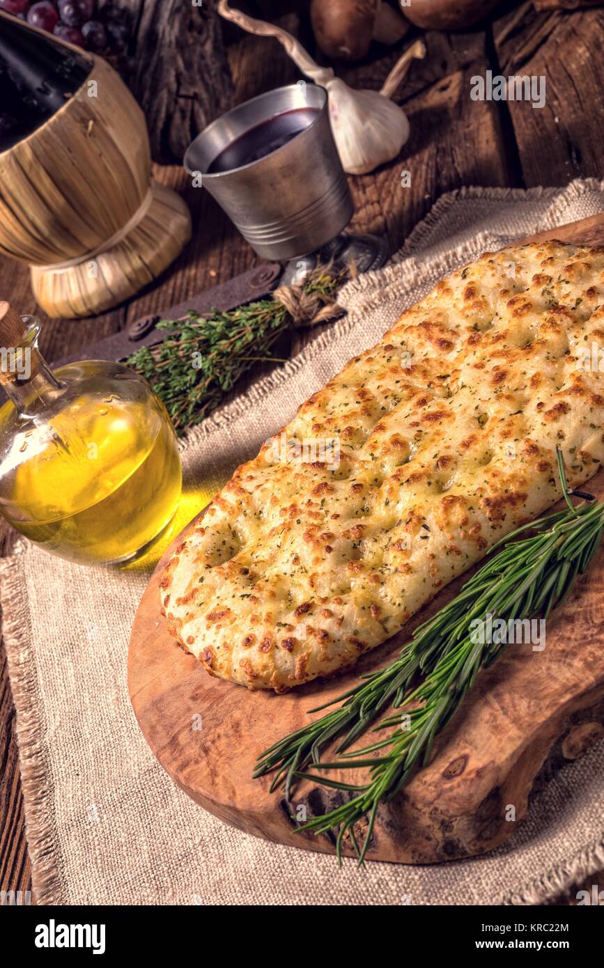 focaccia Stock Photo