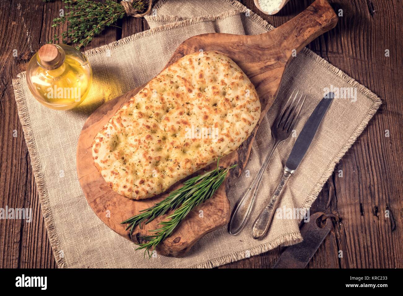 focaccia Stock Photo