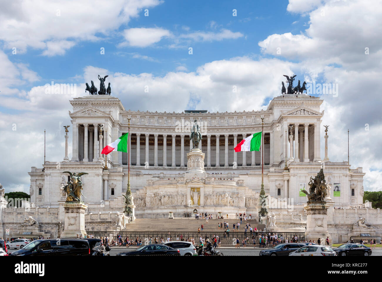 The Victor Emmanuel Monument ( Monumento Nazionale a Vittorio Emanuele II  or Altare della Patria ), Rome, Italy Stock Photo - Alamy