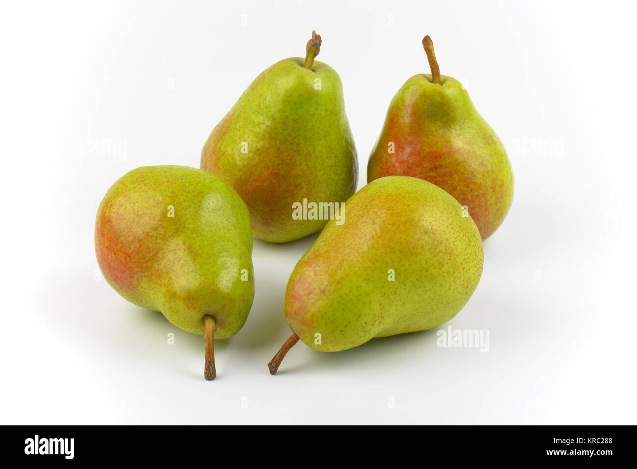 four ripe pears Stock Photo - Alamy