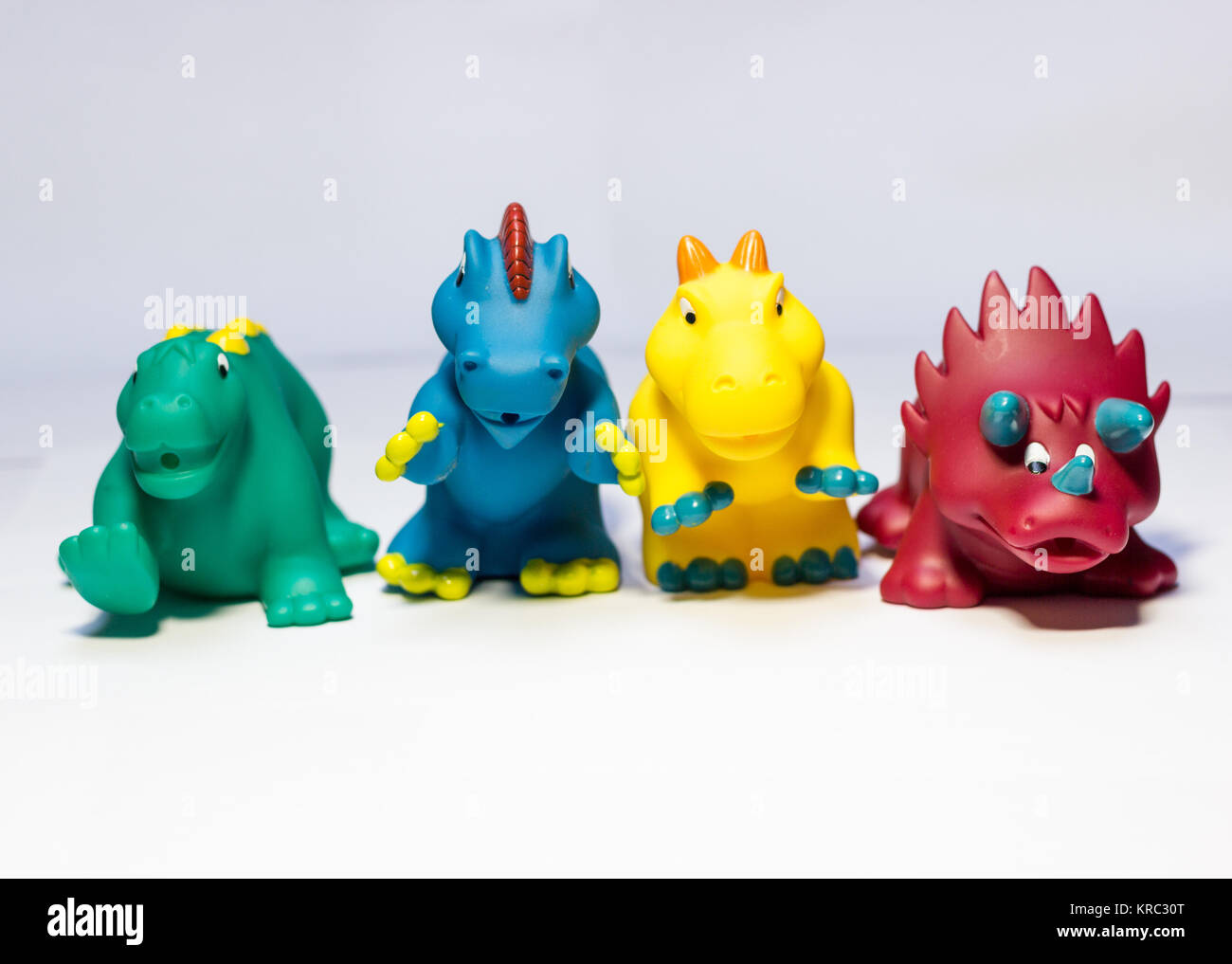 rubber dinosaurs