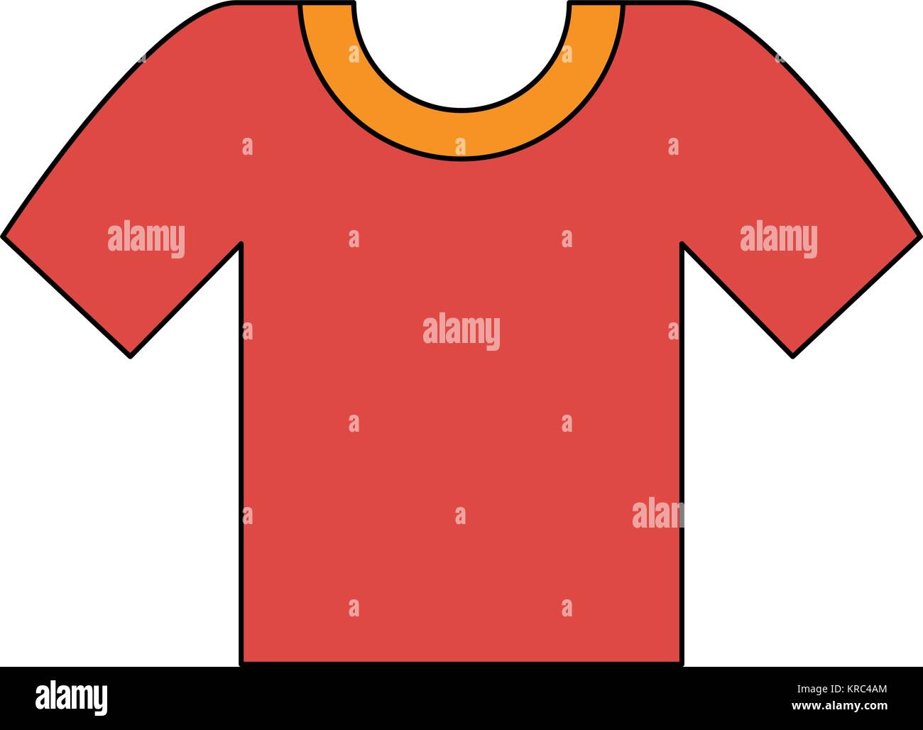 Male tshirt isolated Stock Vector Image & Art Alamy