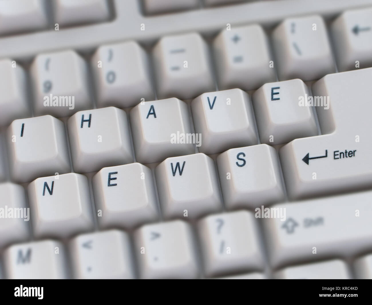 Computer keyboard key text closeup Stock Photo Alamy