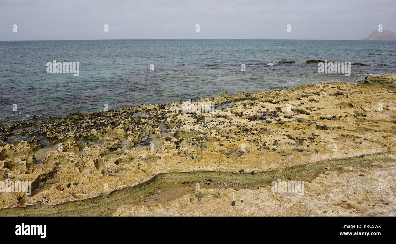small granite rocks on coast of cape verden Stock Photo - Alamy