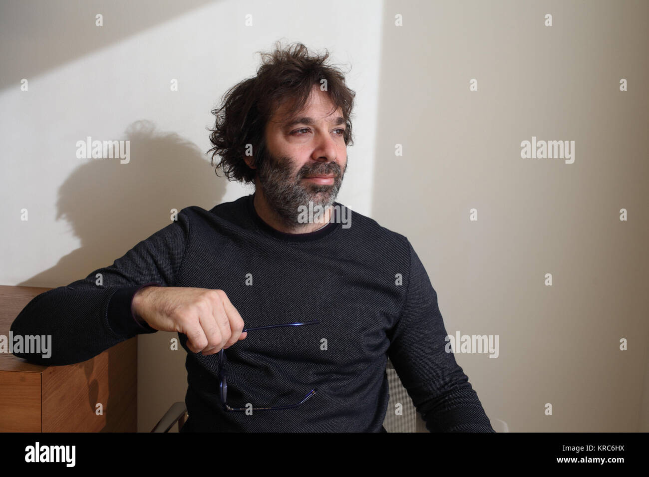 Portrait of Mariano Sigman (neuroscientist) 21/11/2017 ©Basso CANNARSA/Opale Stock Photo