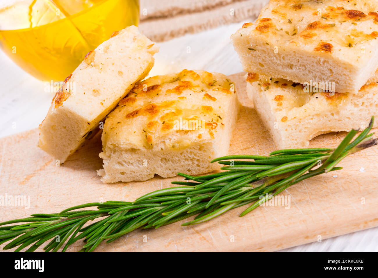 focaccia Stock Photo