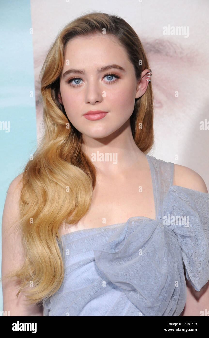 HOLLYWOOD - FEBRUARY 7: Actress Kathryn Newton attends HBO's 'Big Little Lies' premiere at TCL Chinese Theatre on February 7, 2017 in Hollywood, California. Photo by Barry King/Alamy Stock Photo Stock Photo