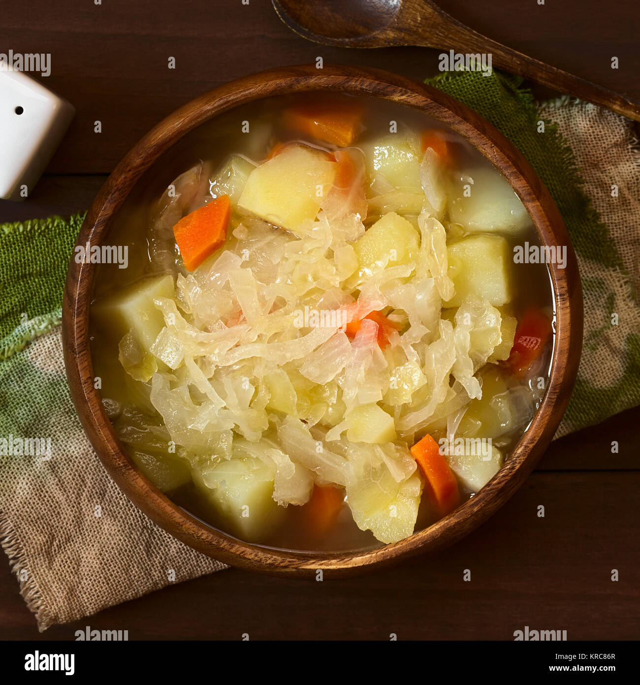 Sauerkraut Soup or Stew Stock Photo Alamy