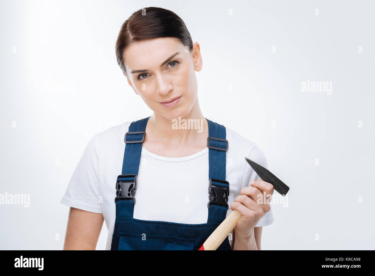 Female worker hammer hires stock photography and images Alamy