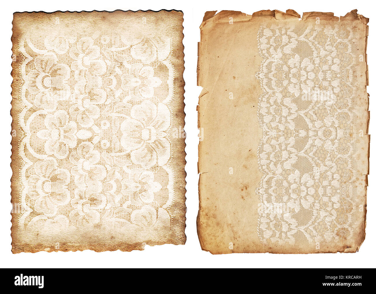 Vintage backgrounds with lace Stock Photo - Alamy